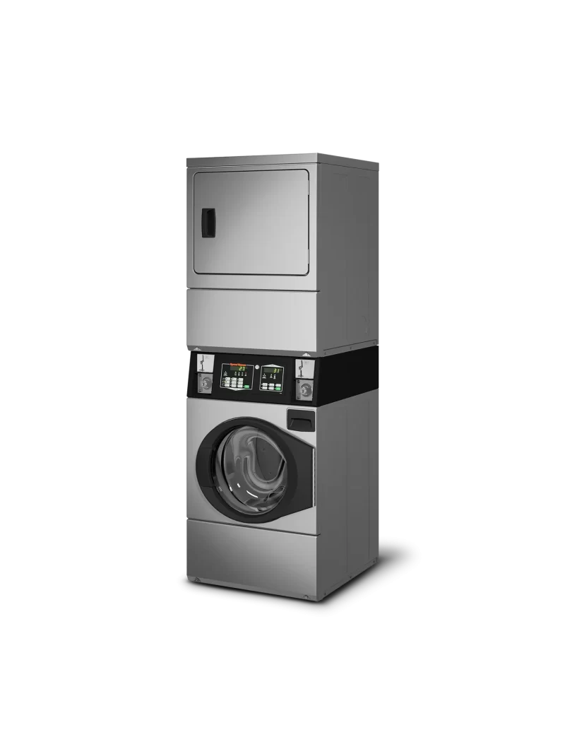 Coin or Card Operated Stacked Washer Dryer (STENXA/STGNXA) 10KG - Image 2